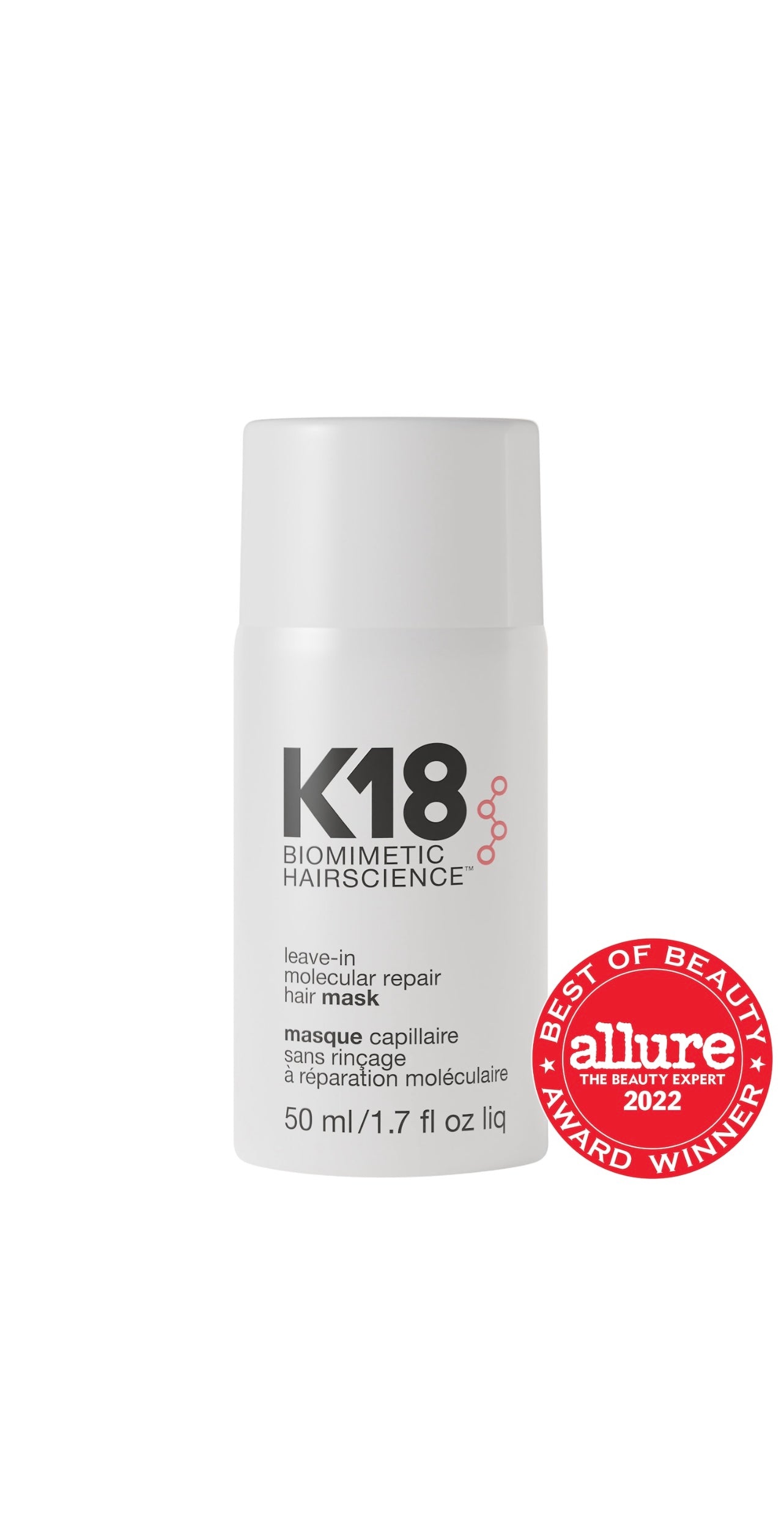 K18 leave in molecular repair mask